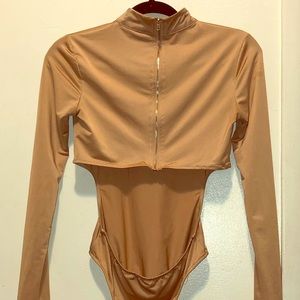 Cutout High Neck Bodysuit 😻😻